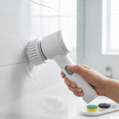 Gleam Gear 5-in-1 Electric Spin Scrubber